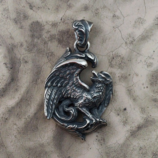 Silver Qilin Pendant