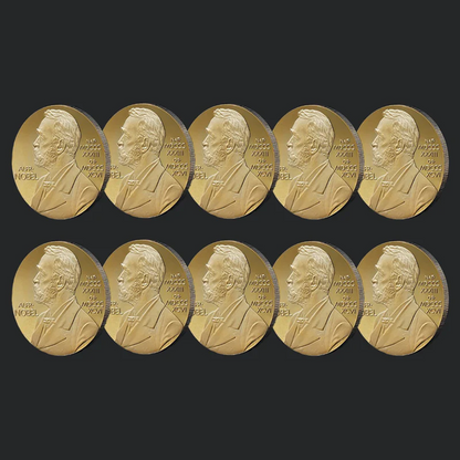 Alfred Bernhard Nobel Gold Coin