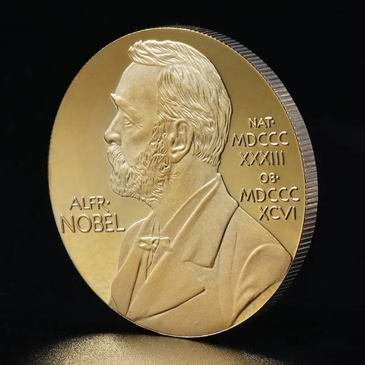 Alfred Bernhard Nobel Gold Coin