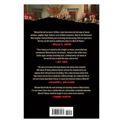 ✨Summer Sale 3O% OFF - Black Af History: The Un- Whitewashed History of America