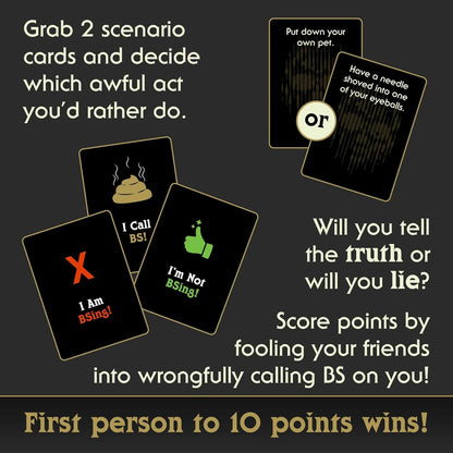 I Choose Death Card Game