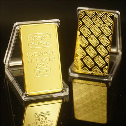 Credit Suisse Gold Bar - Unique serial number