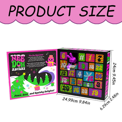 NeeDoh Squishmas 2025 Advent Calendar- 24 Days