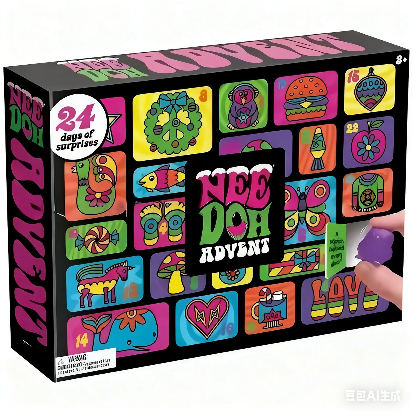 NeeDoh Squishmas 2025 Advent Calendar- 24 Days