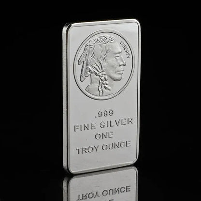 10 oz Silvertowne Mint Buffalo Silver Bar
