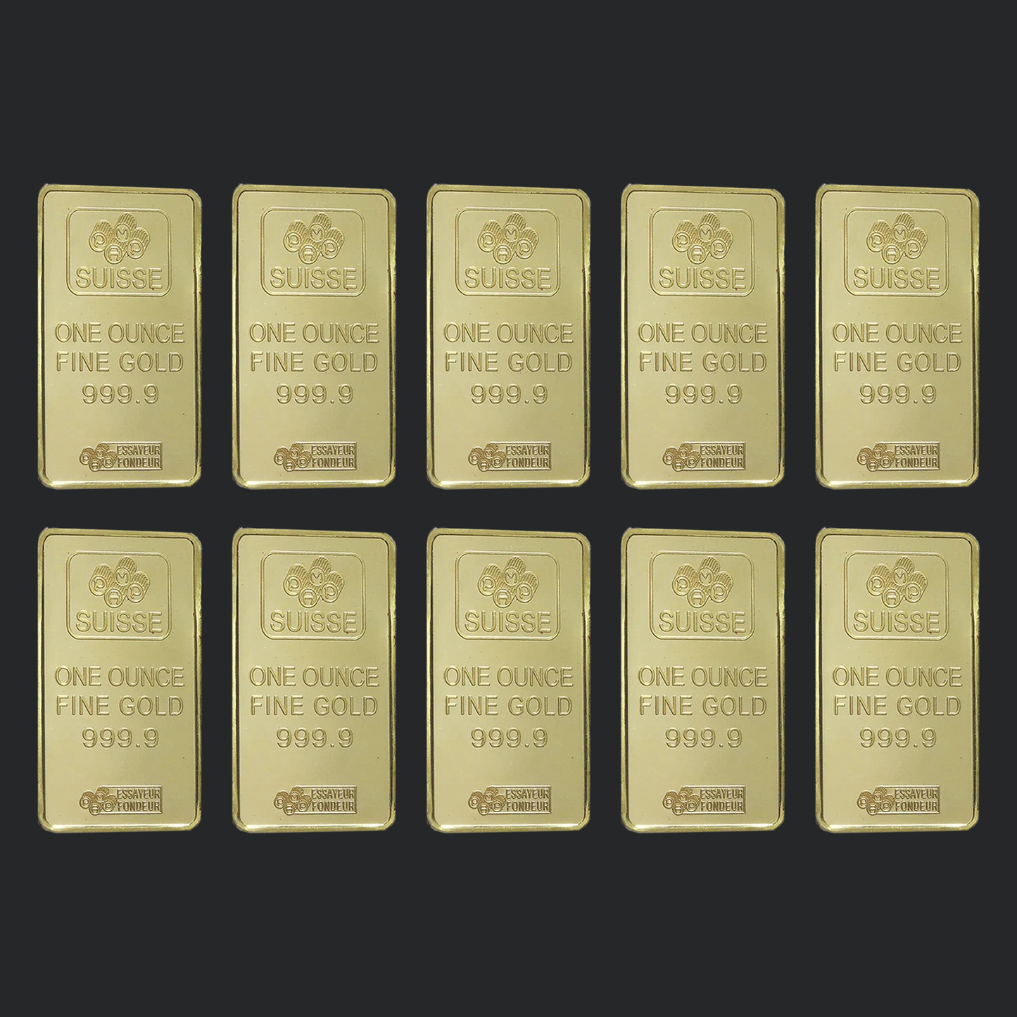 Suisse Lady Fortuna Gold Bar