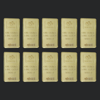 Suisse Lady Fortuna Gold Bar