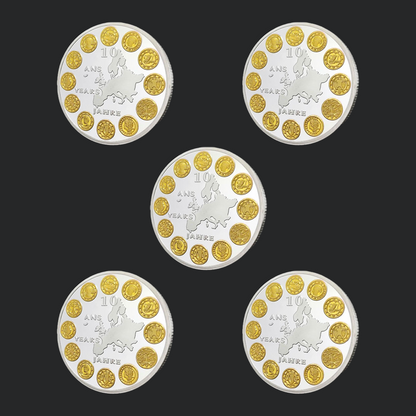 EU 10th Anniversary Commemorative Coin