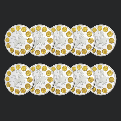 EU 10th Anniversary Commemorative Coin