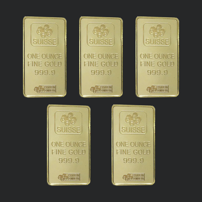 Suisse Lady Fortuna Gold Bar