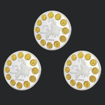EU 10th Anniversary Commemorative Coin